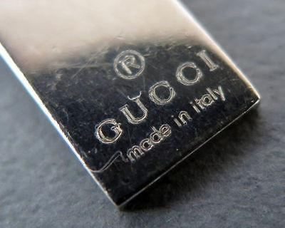 Gucci Sterling Silver 925 Mini Tag Ball Chain Bracelet w/Box - Final Call