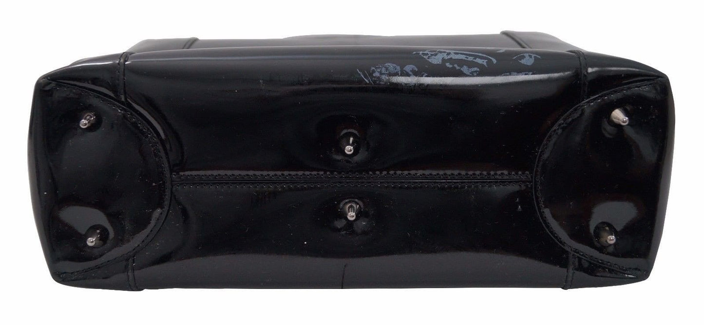 Christian Dior Handbags - Maris Pearl Black Patent Leather Bag