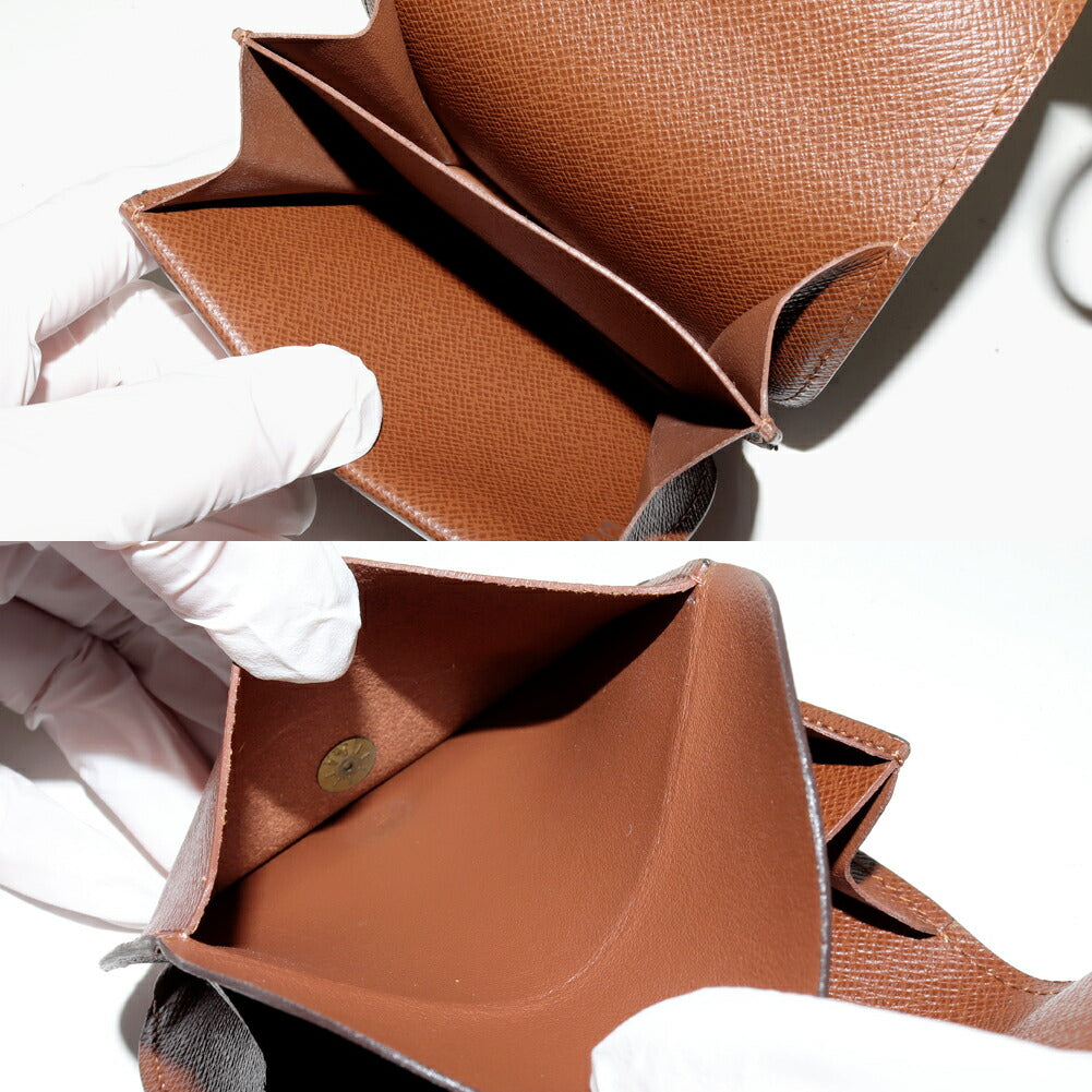Louis Vuitton Porte Monnaie Gousset Monogram Coin Case