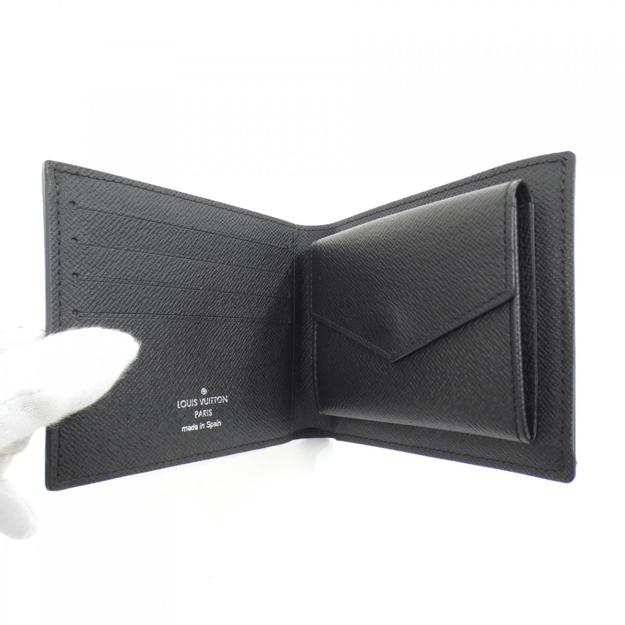 Louis Vuitton Portefeuille Marco Damier Graphite Wallet