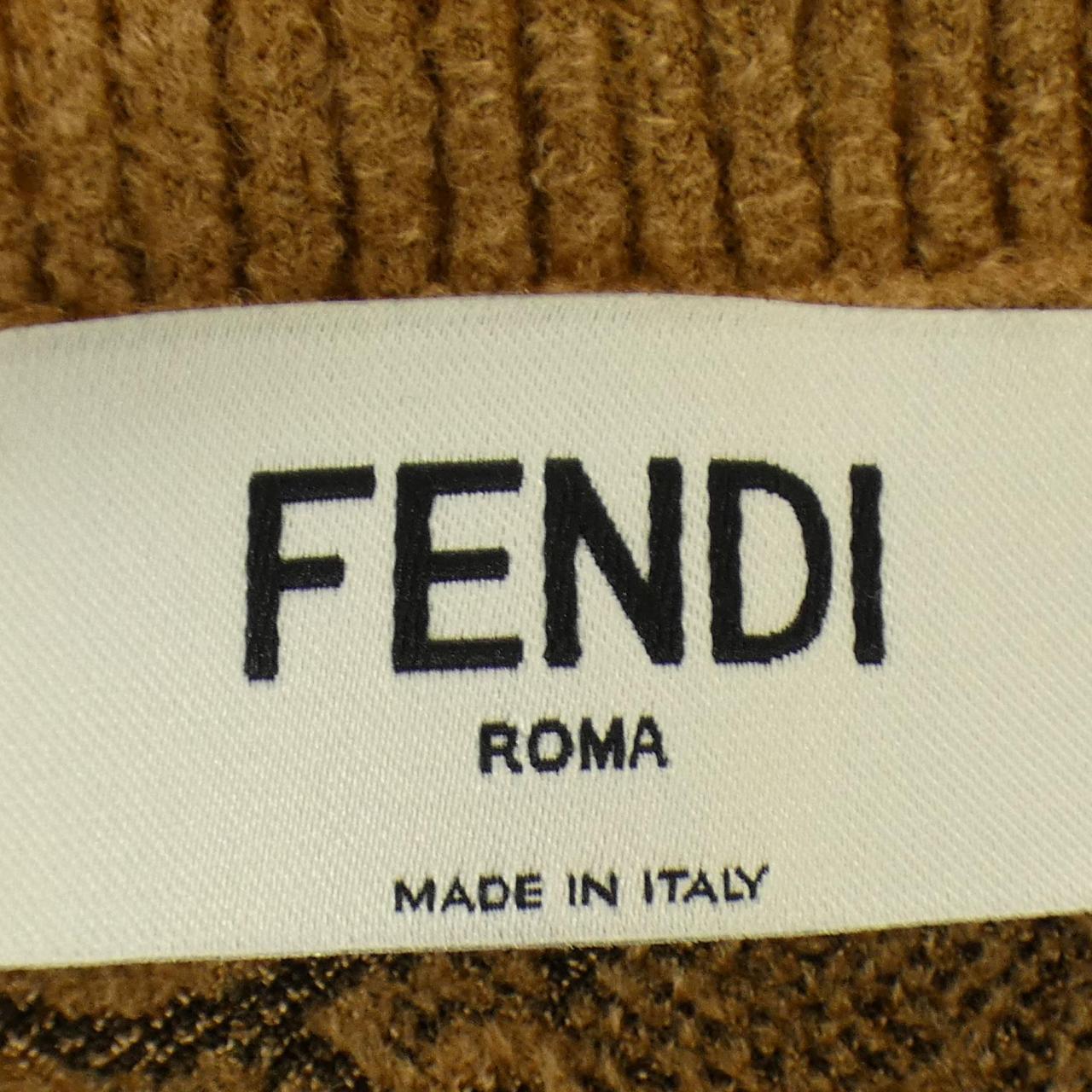Fendi FZC896 AHED Wool Cardigan
