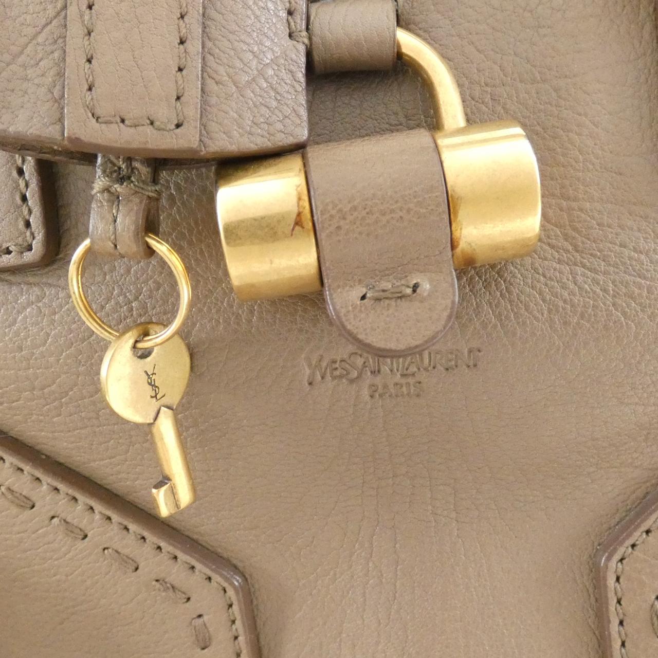 Yves Saint Laurent Weekly Muse Leather Boston Bag