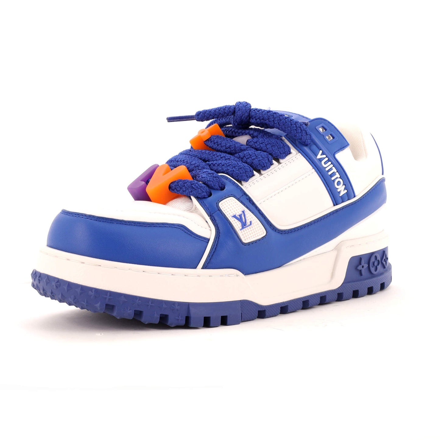 Louis Vuitton Men's Maxi Trainer Sneakers Leather and Fabric