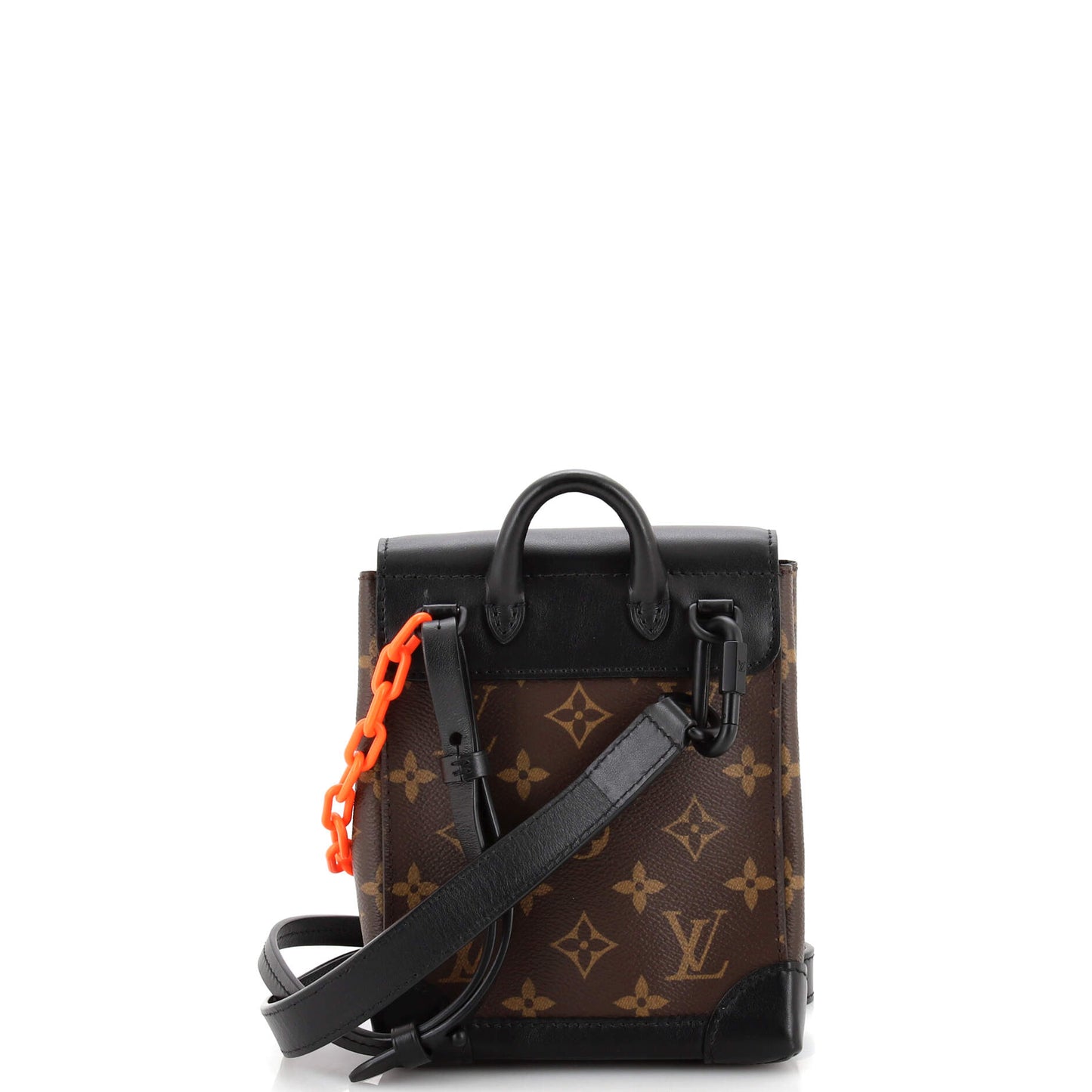 Louis Vuitton Steamer Bag Monogram Canvas with LV Friends Patch XS
