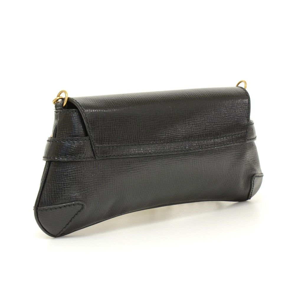 Gucci Textured Leather Horsebit Bag