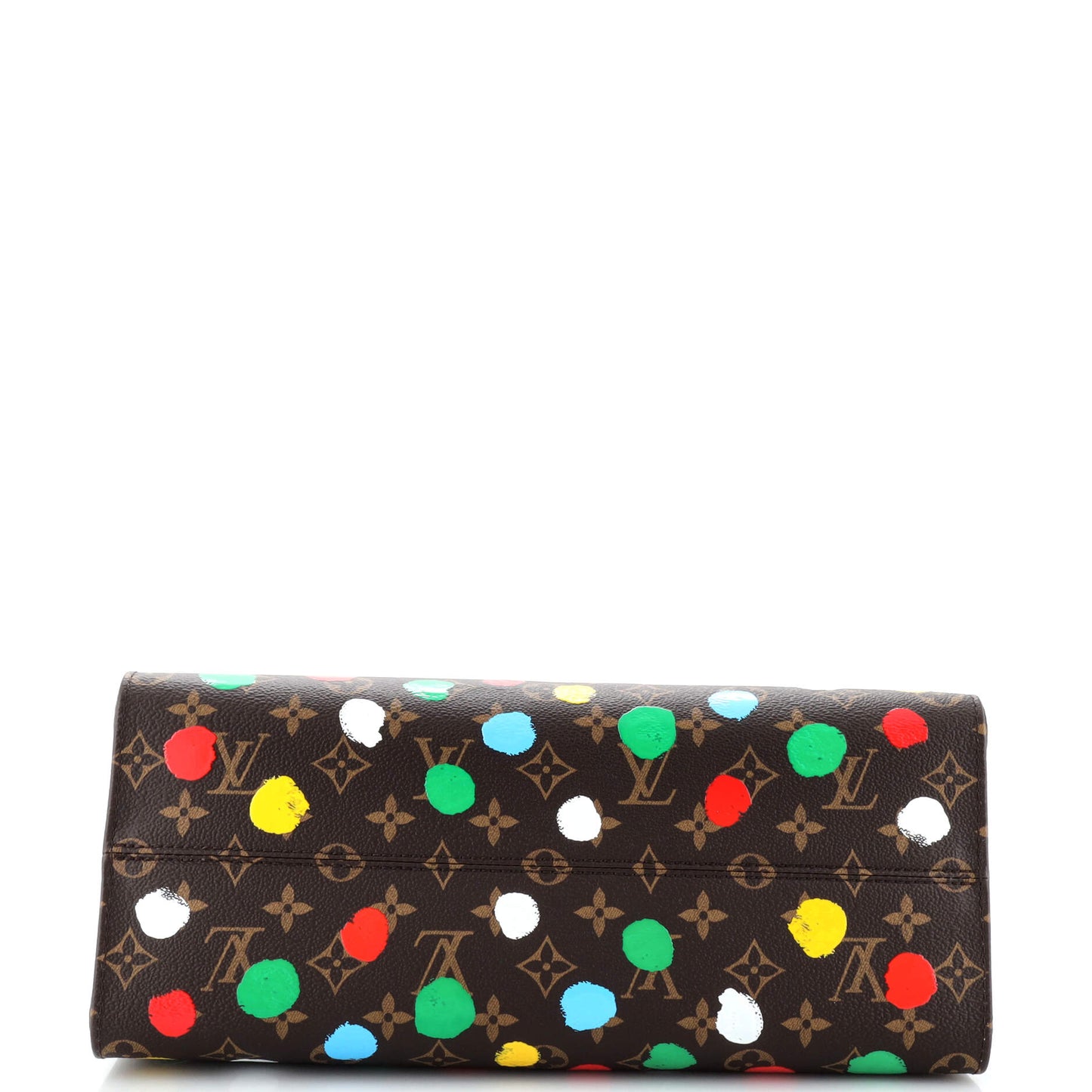 Louis Vuitton OnTheGo Tote Yayoi Kusama Painted Dots Monogram Canvas MM