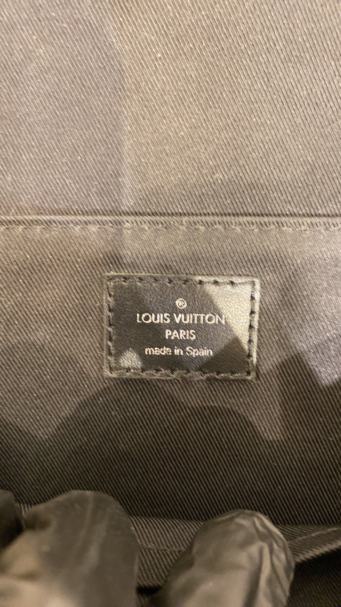 Louis Vuitton District Messenger Bag Monogram Eclipse Canvas PM
