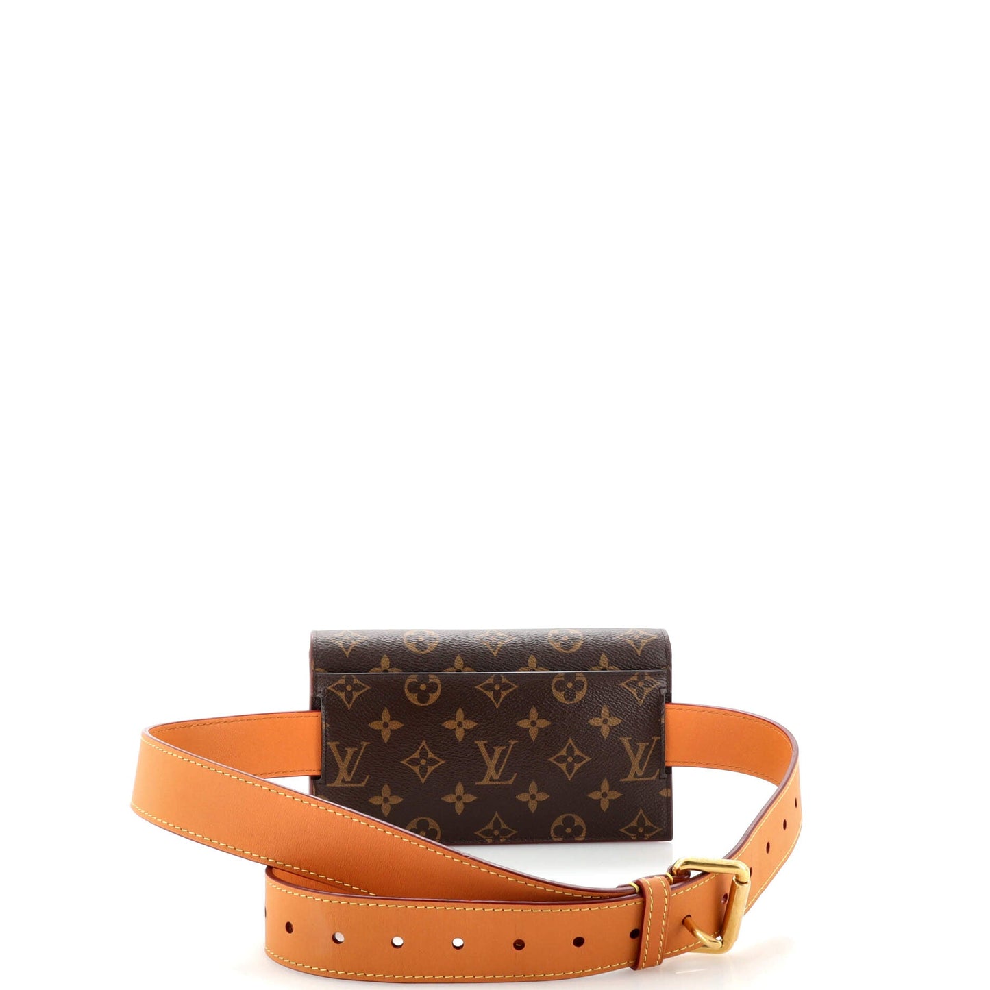 Louis Vuitton S Lock Belt Pouch Monogram Canvas