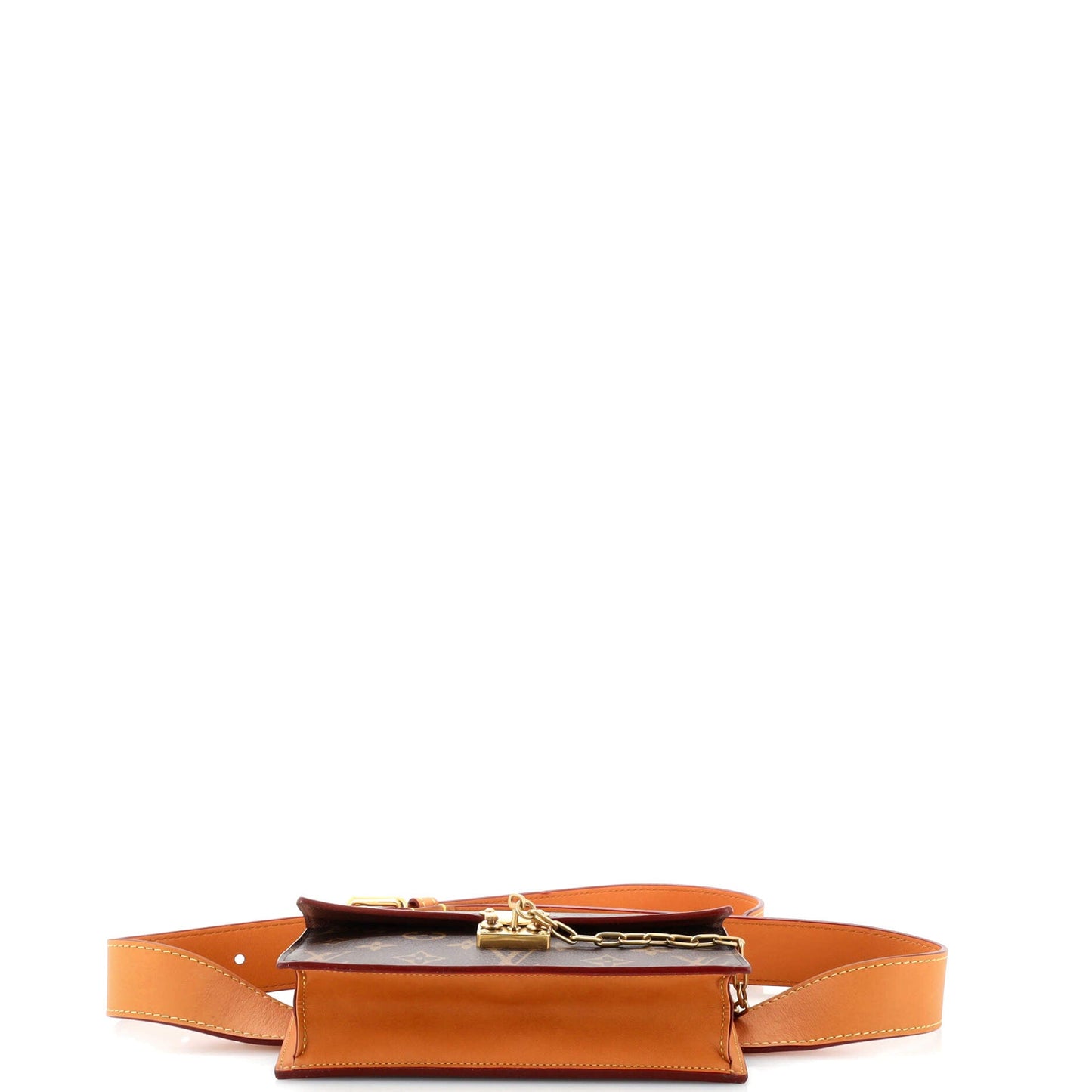 Louis Vuitton S Lock Belt Pouch Monogram Canvas