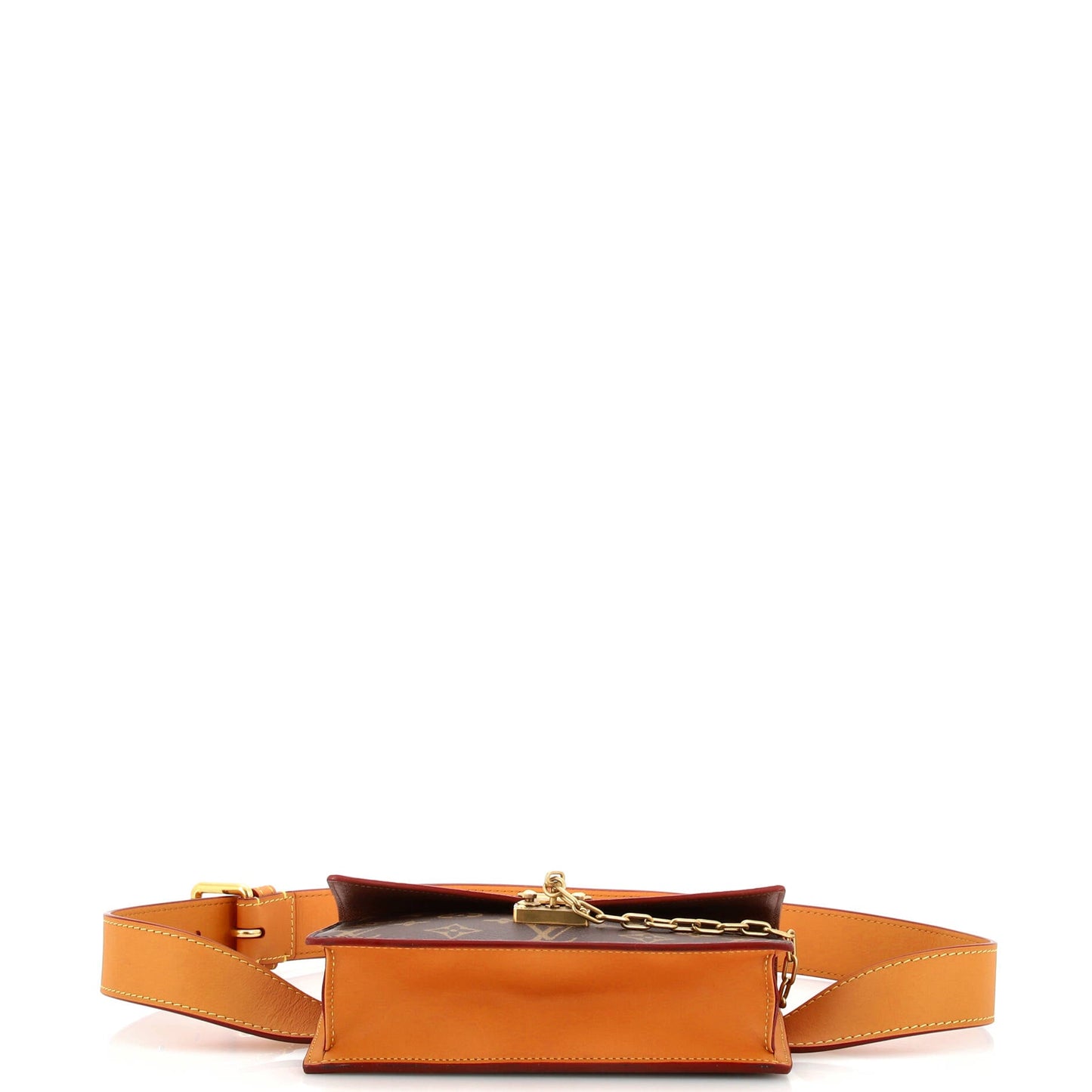 Louis Vuitton S Lock Belt Pouch Monogram Canvas