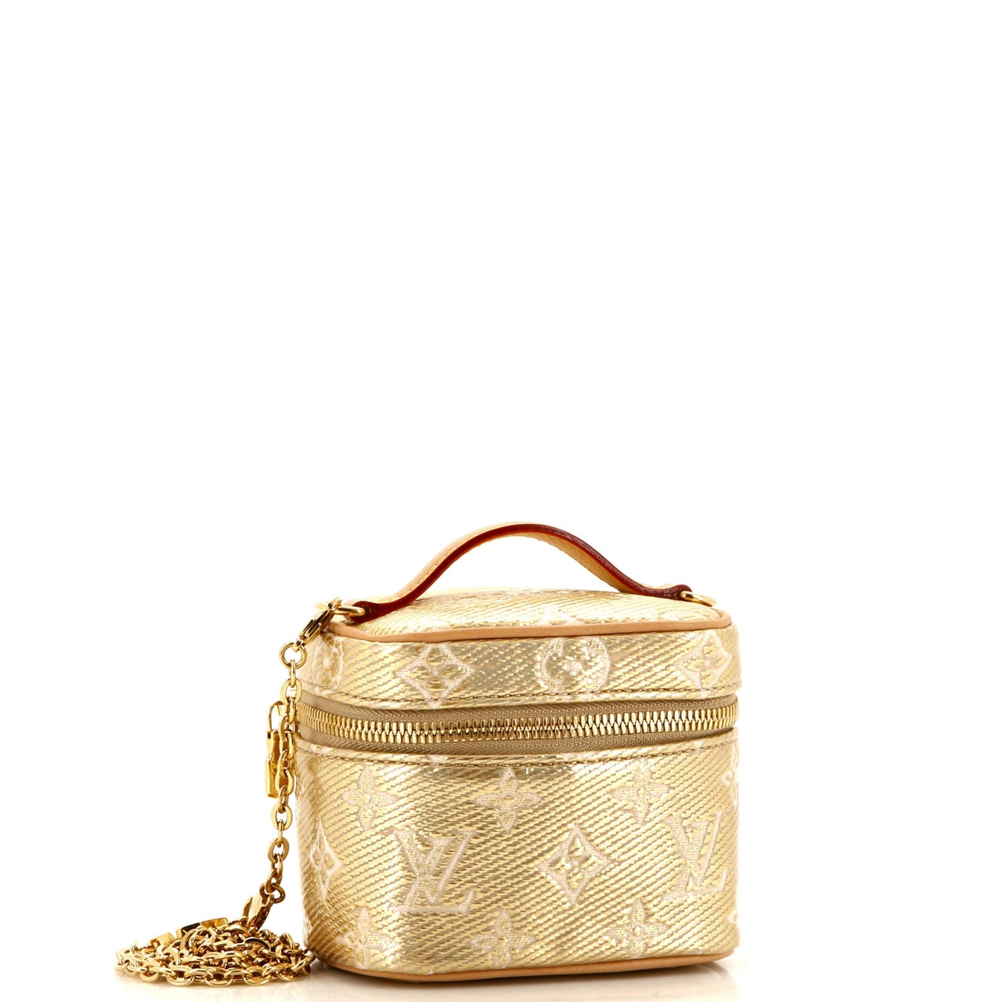 Louis Vuitton Vanity Case Monoglam Jacquard Canvas Micro