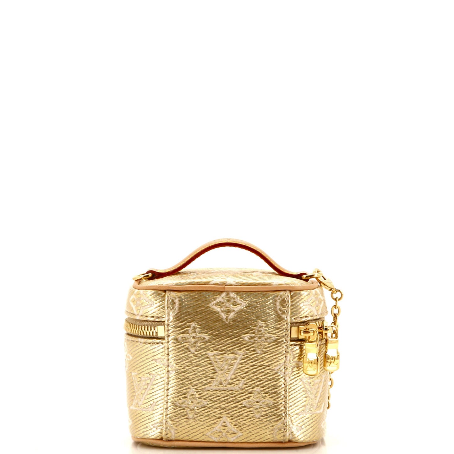 Louis Vuitton Vanity Case Monoglam Jacquard Canvas Micro