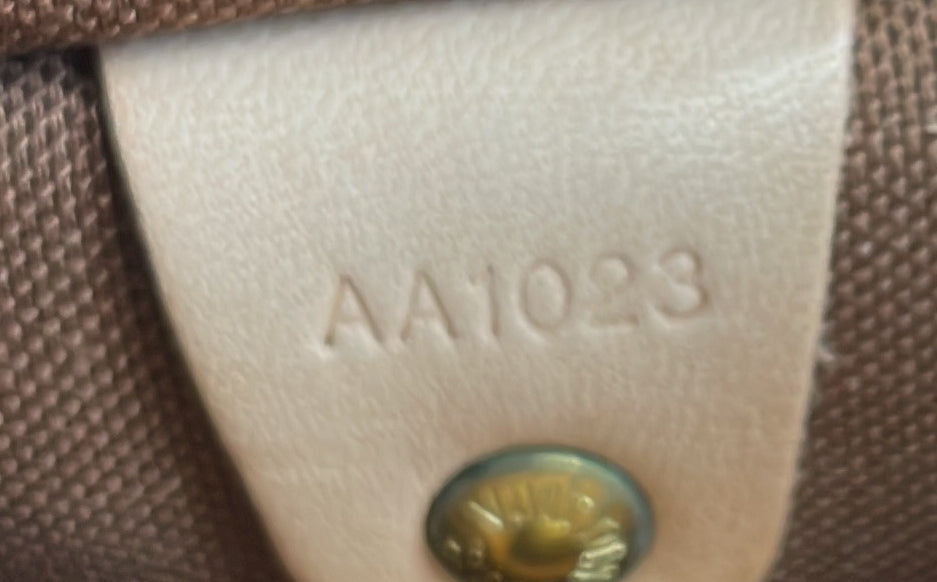 Louis Vuitton Speedy Handbag Monogram Canvas 30