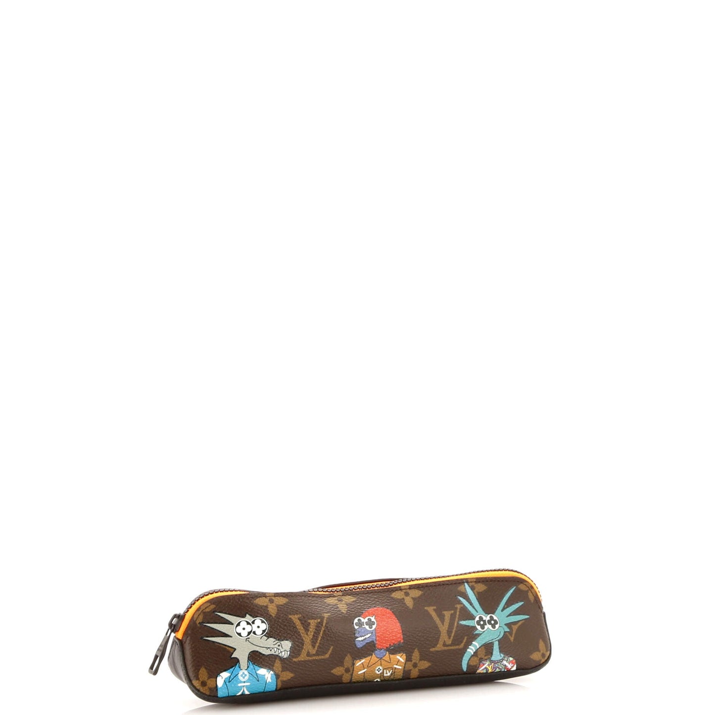 Louis Vuitton Elizabeth Pencil Pouch LV Friends Printed Monogram Canvas