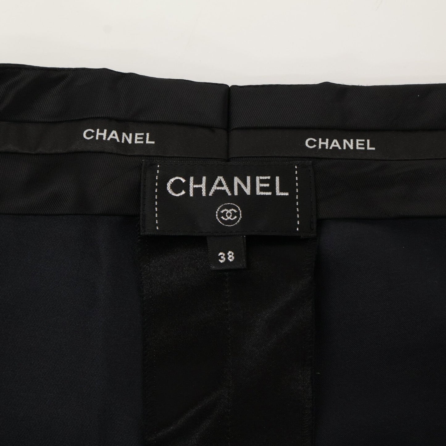 Chanel P72423V64121 Silk Blend Pants