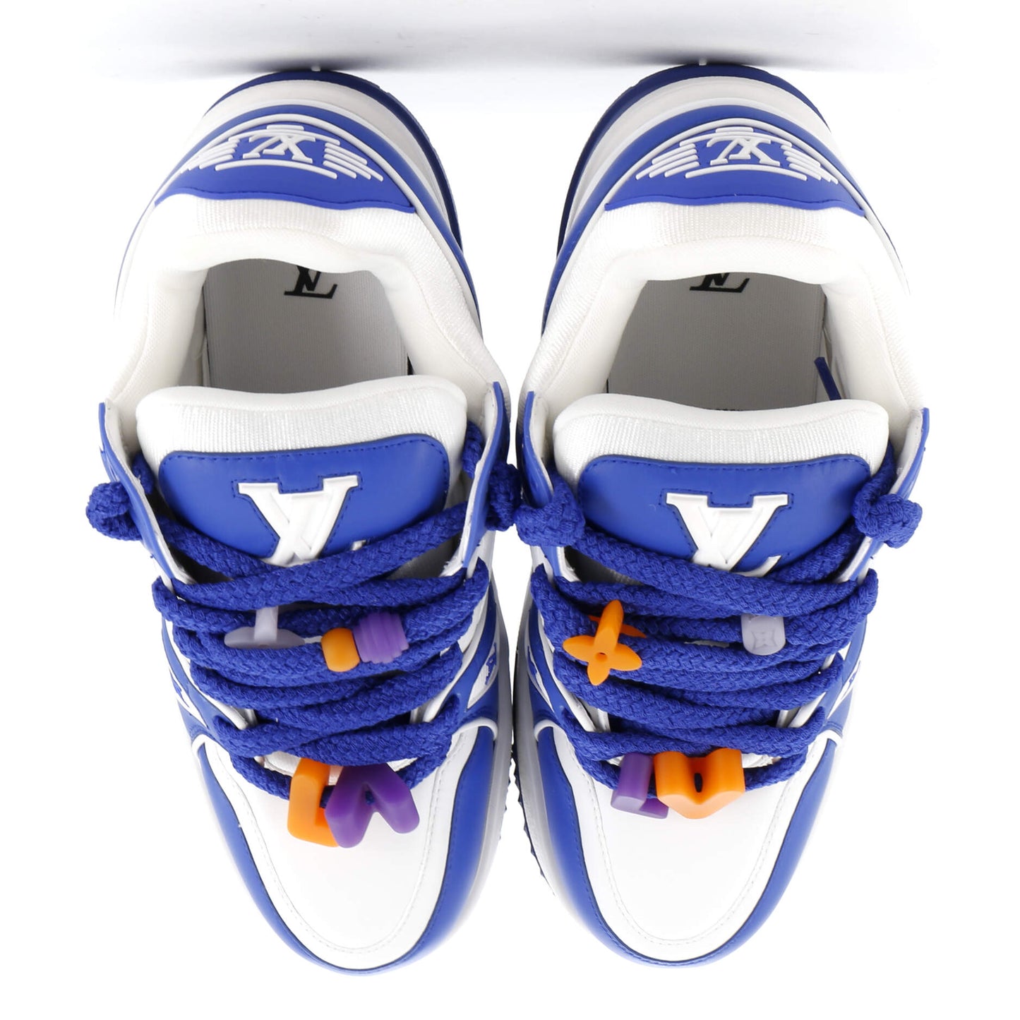 Louis Vuitton Men's Maxi Trainer Sneakers Leather and Fabric