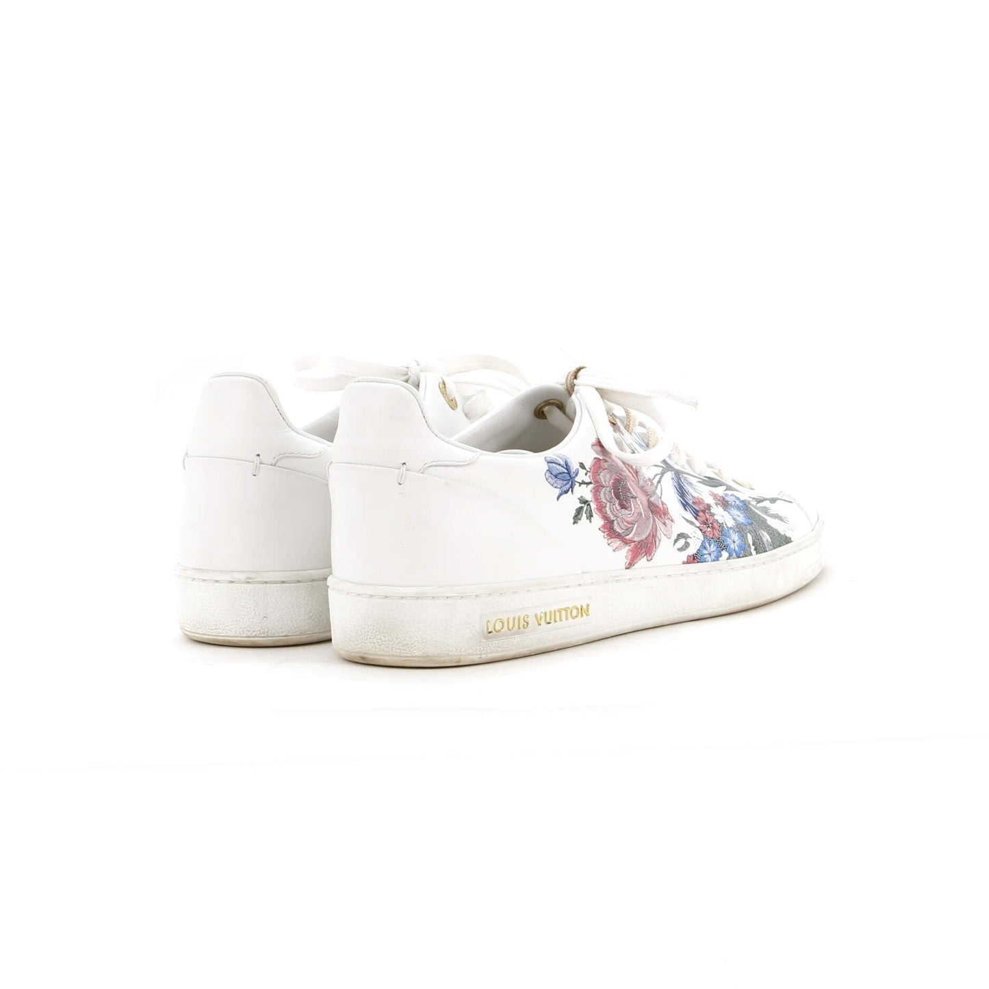 Louis Vuitton Women's FrontRow Sneakers Floral Leather