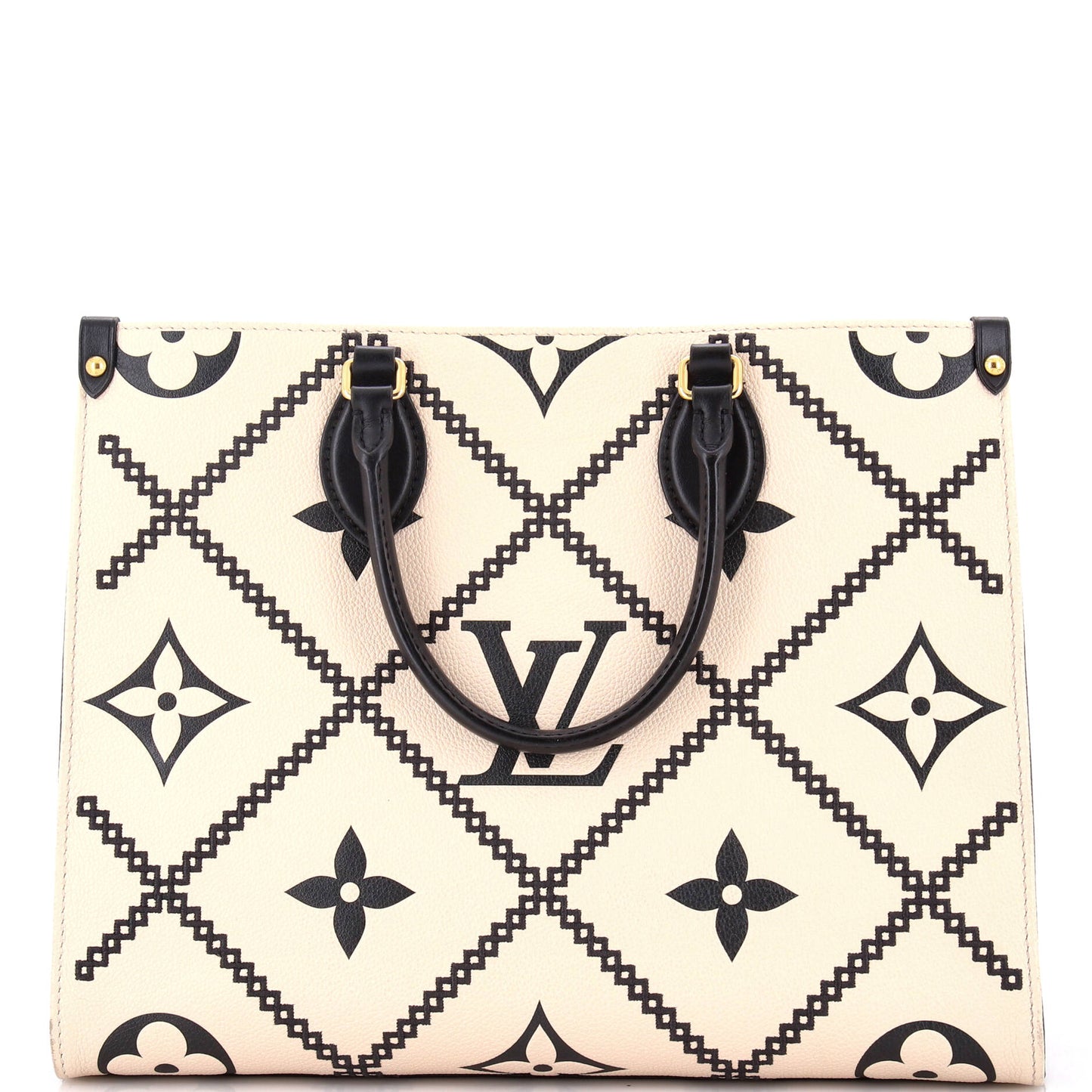 Louis Vuitton OnTheGo Tote Monogram Empreinte Giant Broderies MM