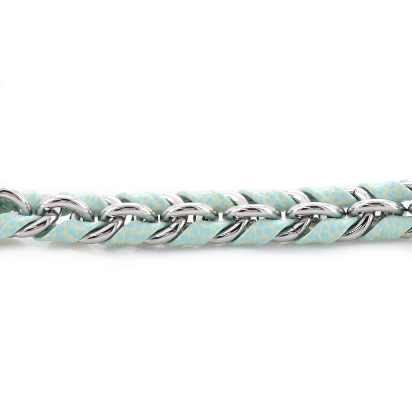 Louis Vuitton Multi Pochette Accessoires Woven Chain Strap Leather and Metal