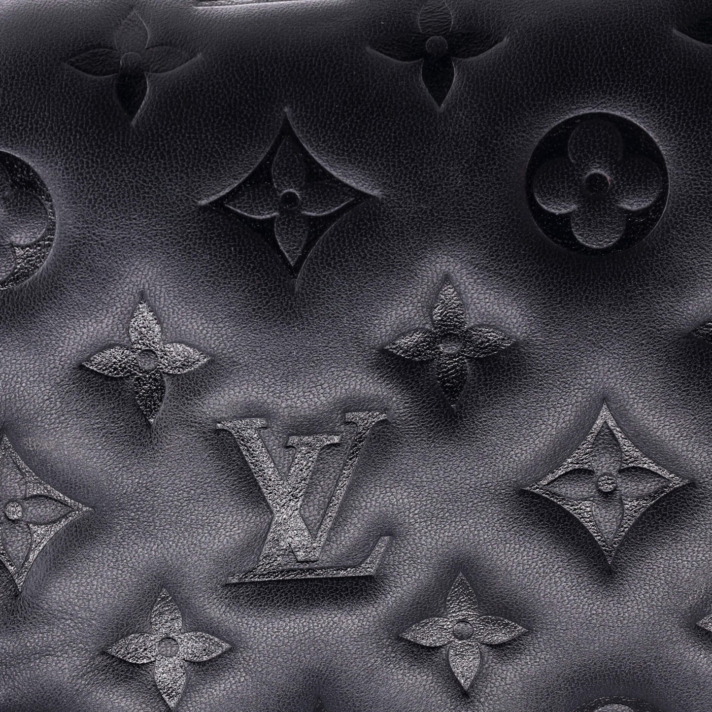 Louis Vuitton Coussin Pochette Monogram Embossed Lambskin