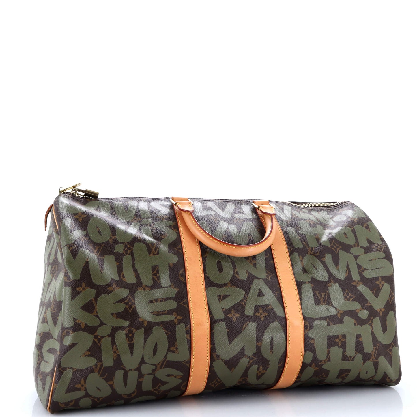 Louis Vuitton Keepall Bag Limited Edition Monogram Graffiti 50