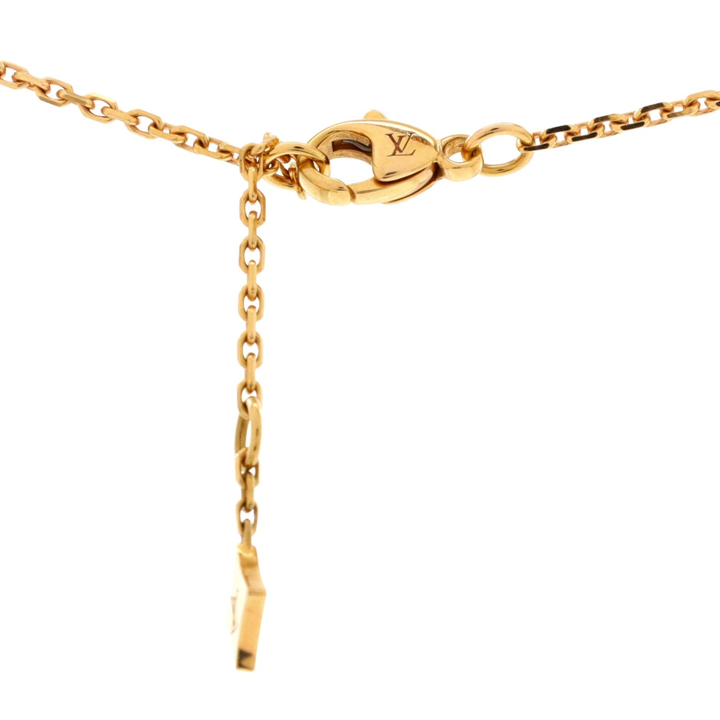 Louis Vuitton Star Blossom Double Pendant Necklace 18K Rose Gold and Diamonds