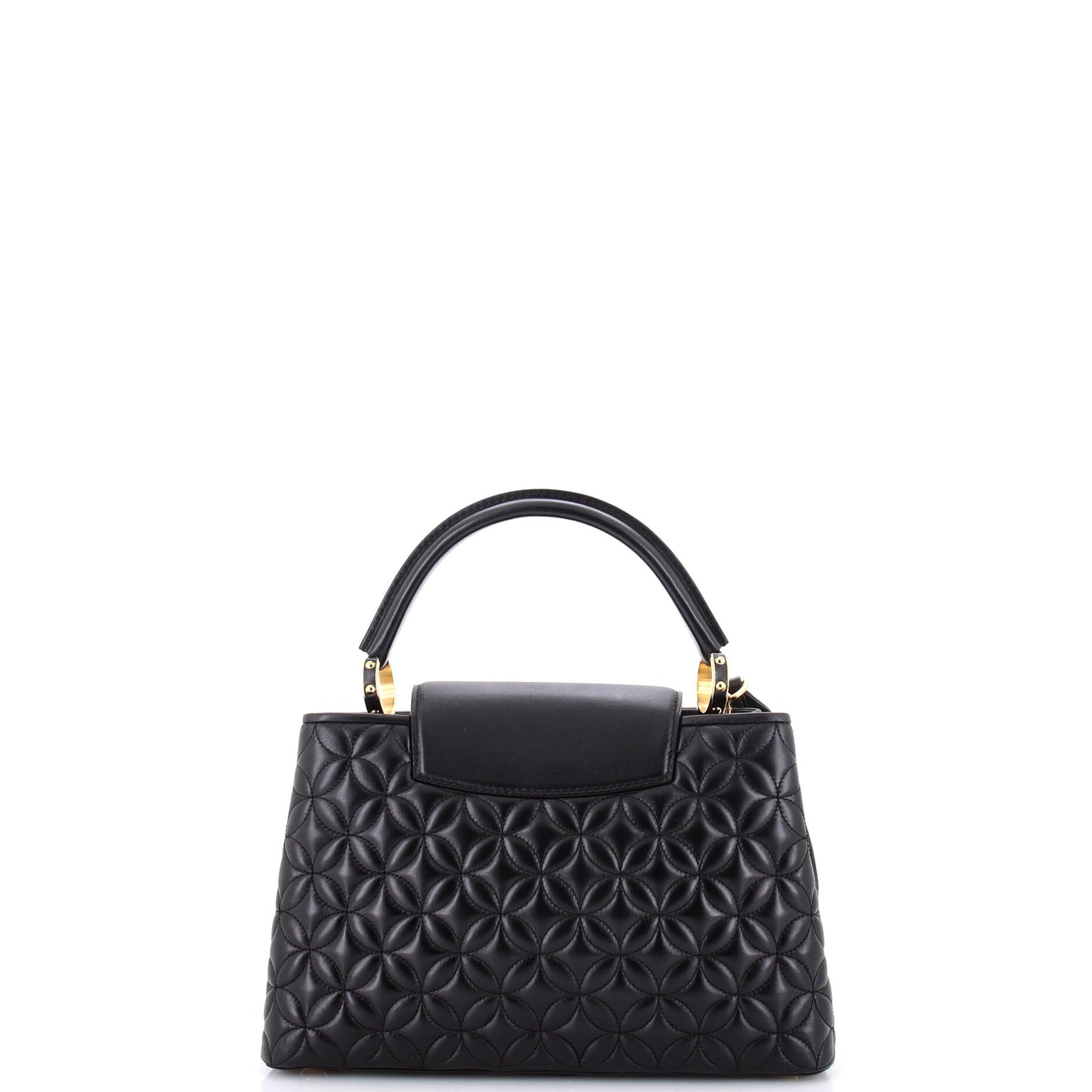 Louis Vuitton Capucines Bag Monogram Flower Quilted Lambskin PM