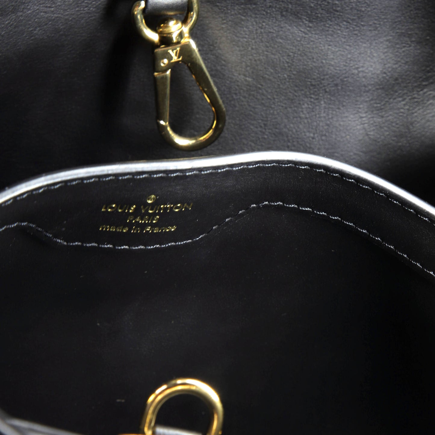 Louis Vuitton Capucines Bag Monogram Flower Quilted Lambskin PM