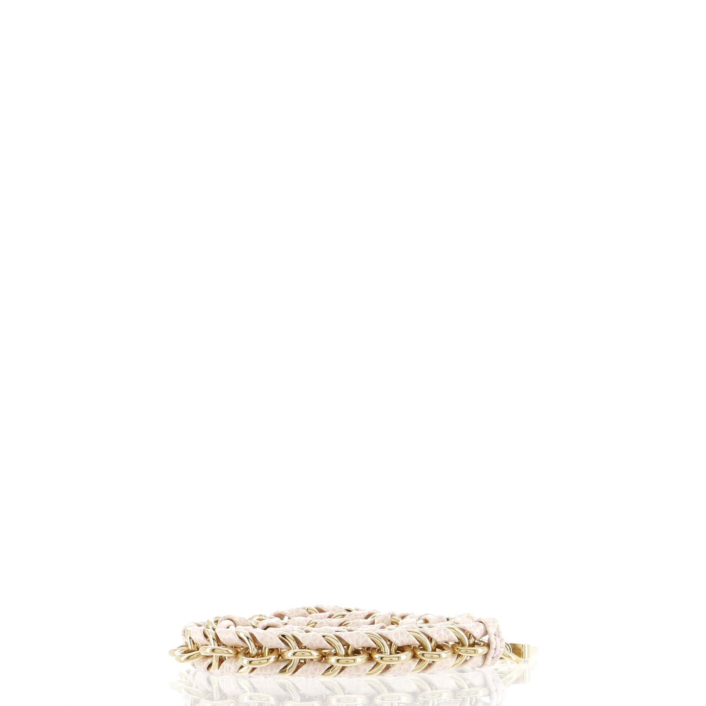 Louis Vuitton Multi Pochette Accessoires Woven Chain Strap Leather and Metal