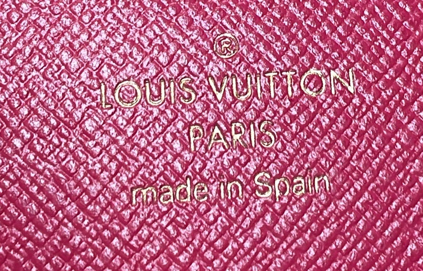 Louis Vuitton Sarah Wallet NM Flower Printed Studded Damier