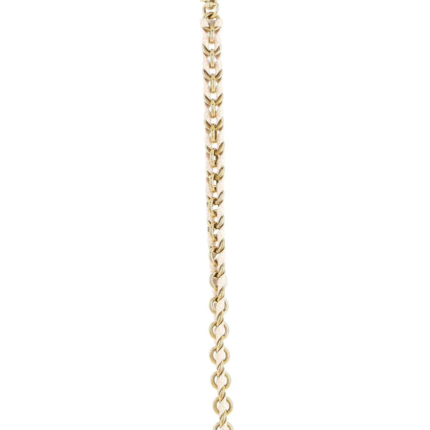 Louis Vuitton Multi Pochette Accessoires Woven Chain Strap Leather and Metal