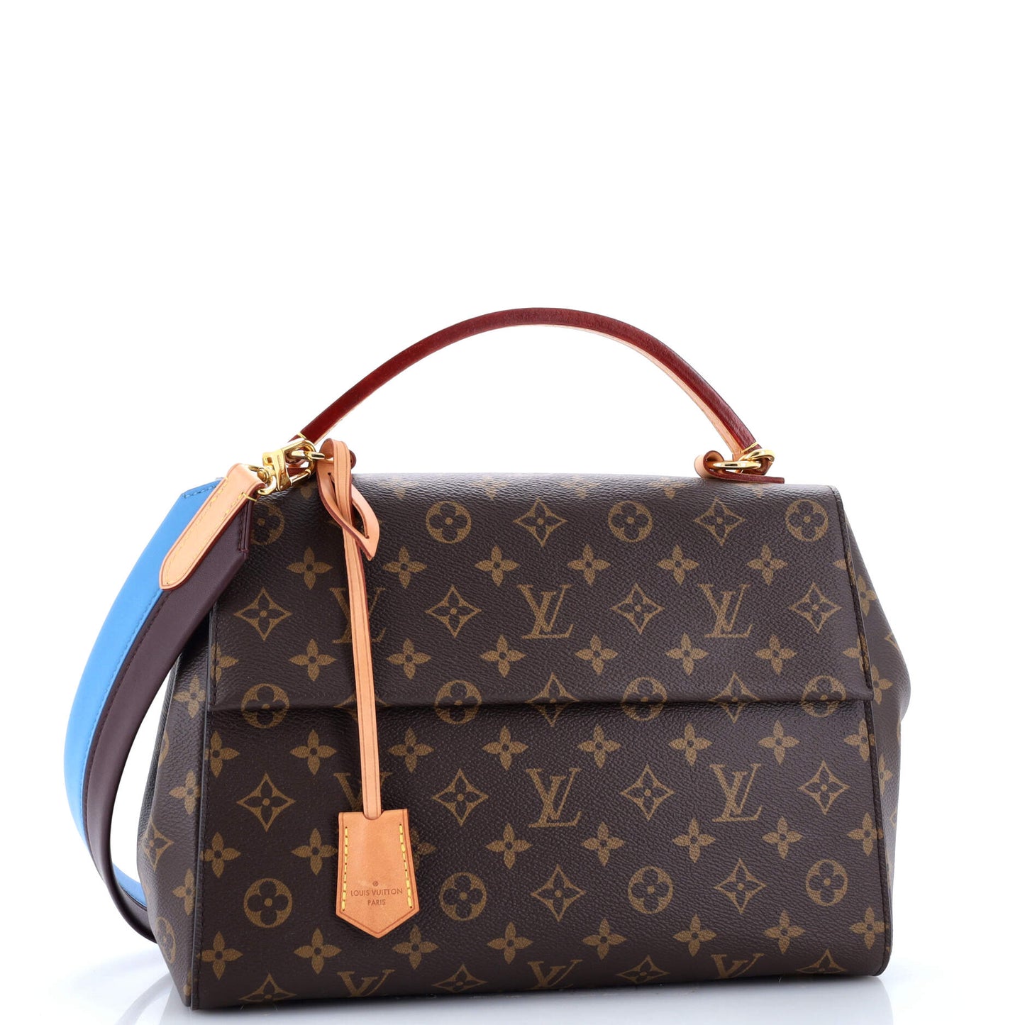 Louis Vuitton Cluny Top Handle Bag Monogram Canvas MM