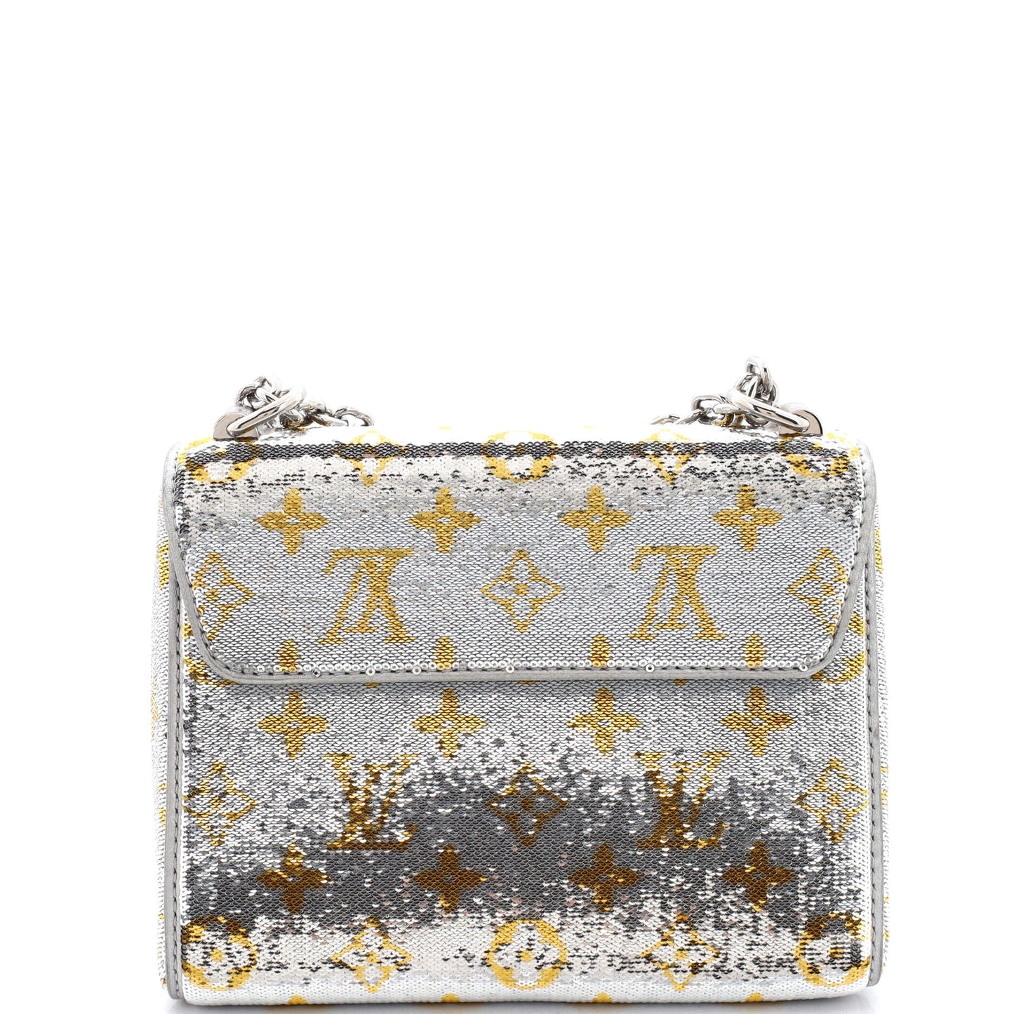 Louis Vuitton Twist Handbag Monogram Sequins PM