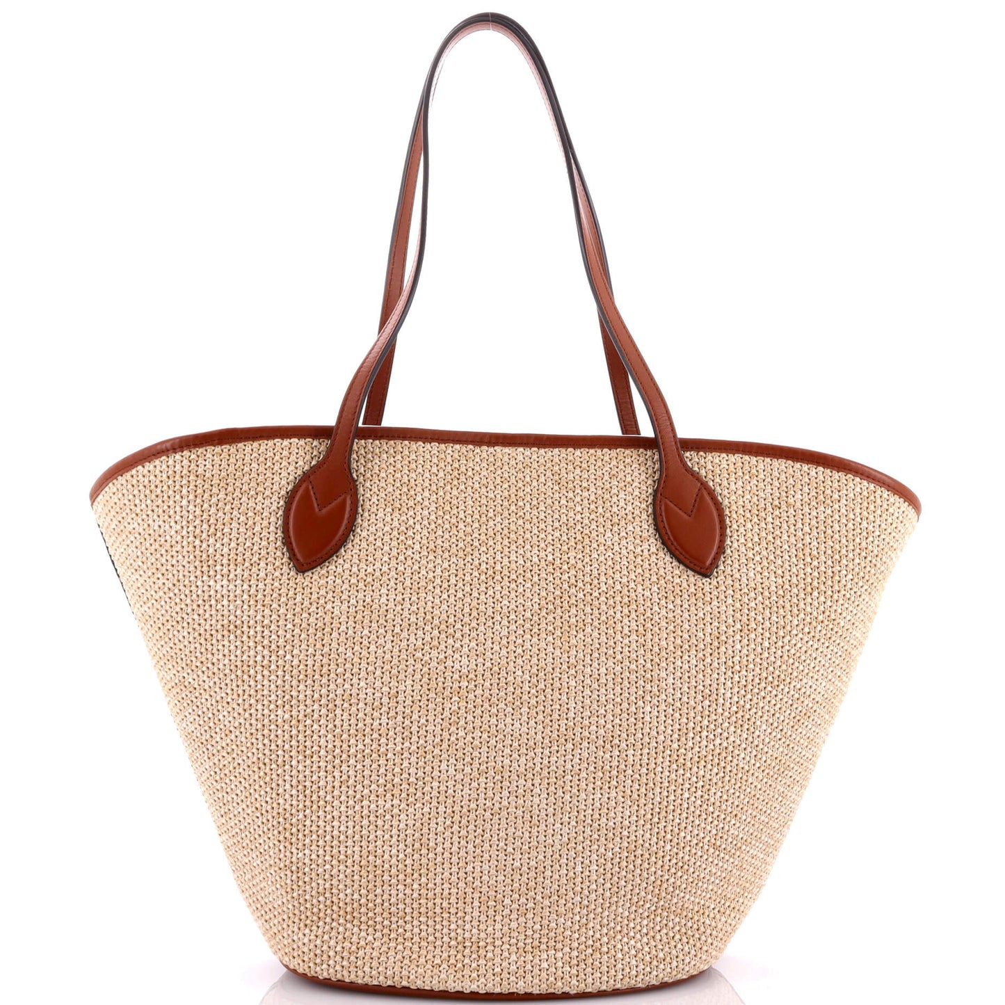Louis Vuitton Saint Jacques NM Handbag Raffia and Leather