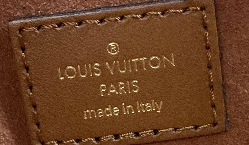 Louis Vuitton Saint Jacques NM Handbag Raffia and Leather
