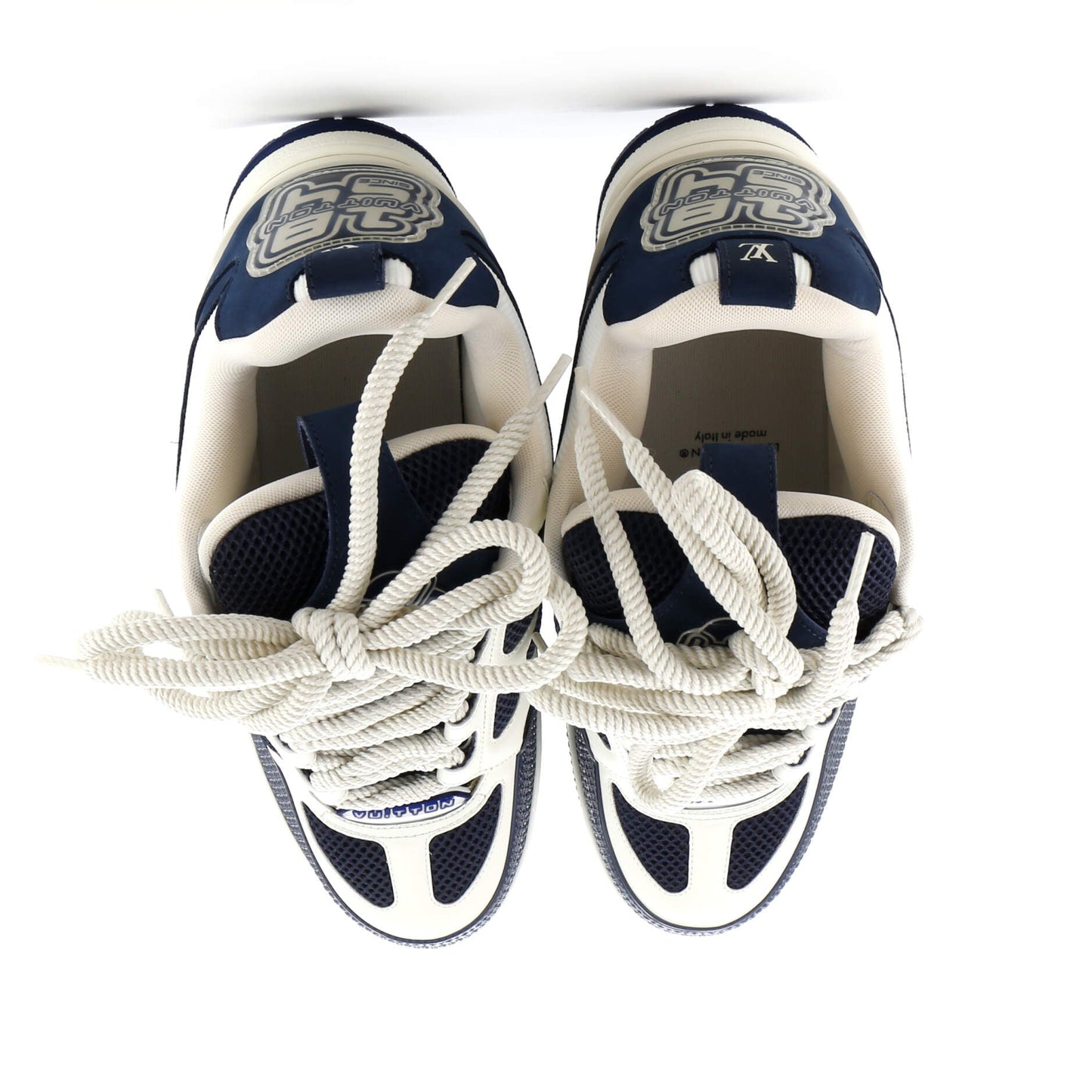 Louis Vuitton Men's LV Skate Sneakers Technical Mesh with Leather and Suede