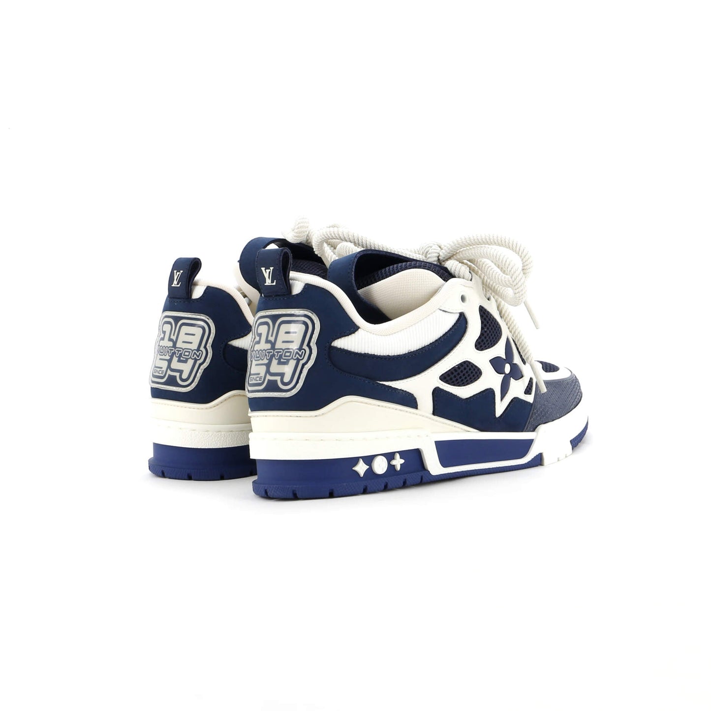 Louis Vuitton Men's LV Skate Sneakers Technical Mesh with Leather and Suede