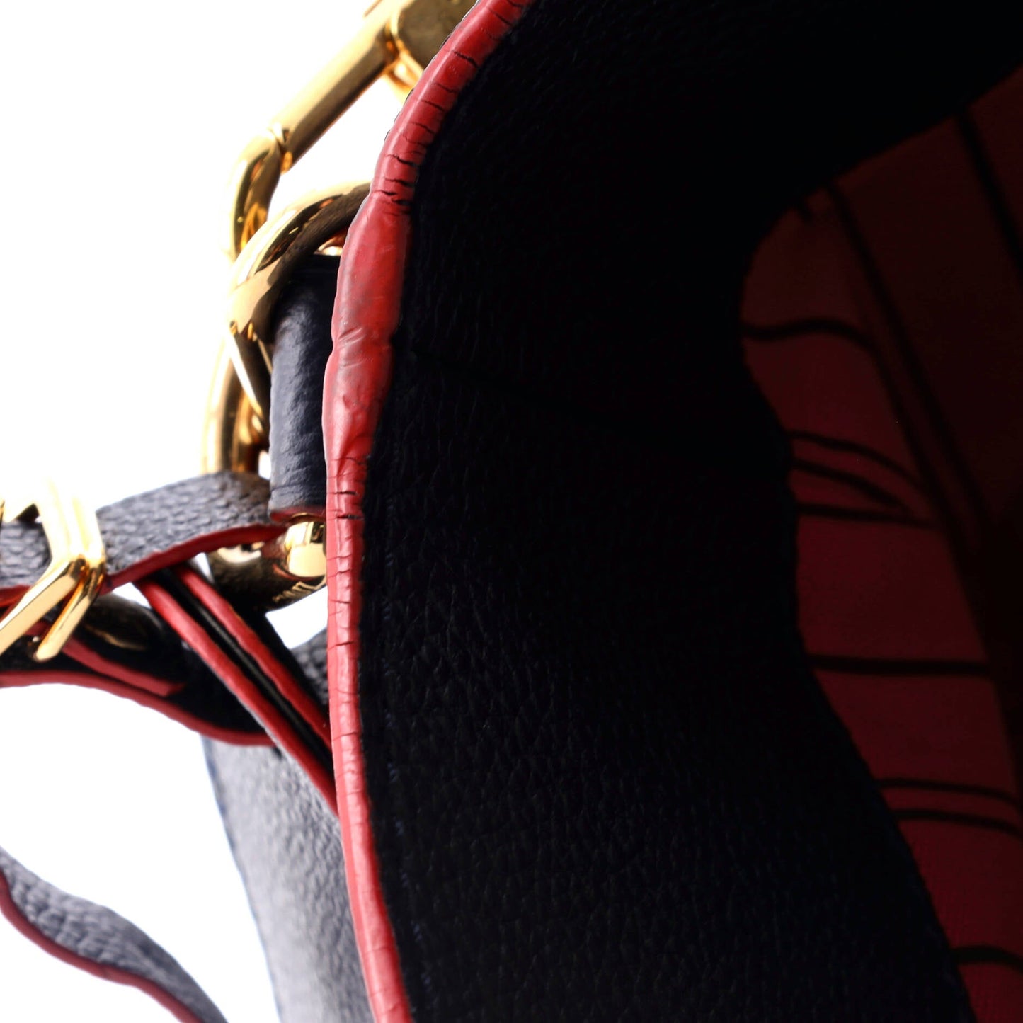Louis Vuitton Melie Handbag Monogram Empreinte Leather