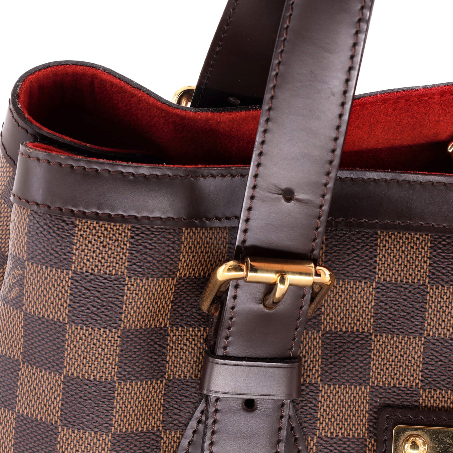 Louis Vuitton Hampstead Handbag Damier MM