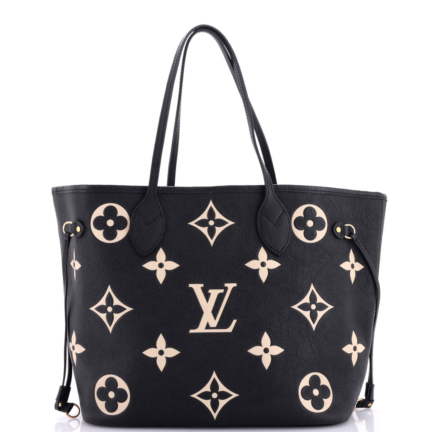 Louis Vuitton Neverfull NM Tote Bicolor Monogram Empreinte Giant MM
