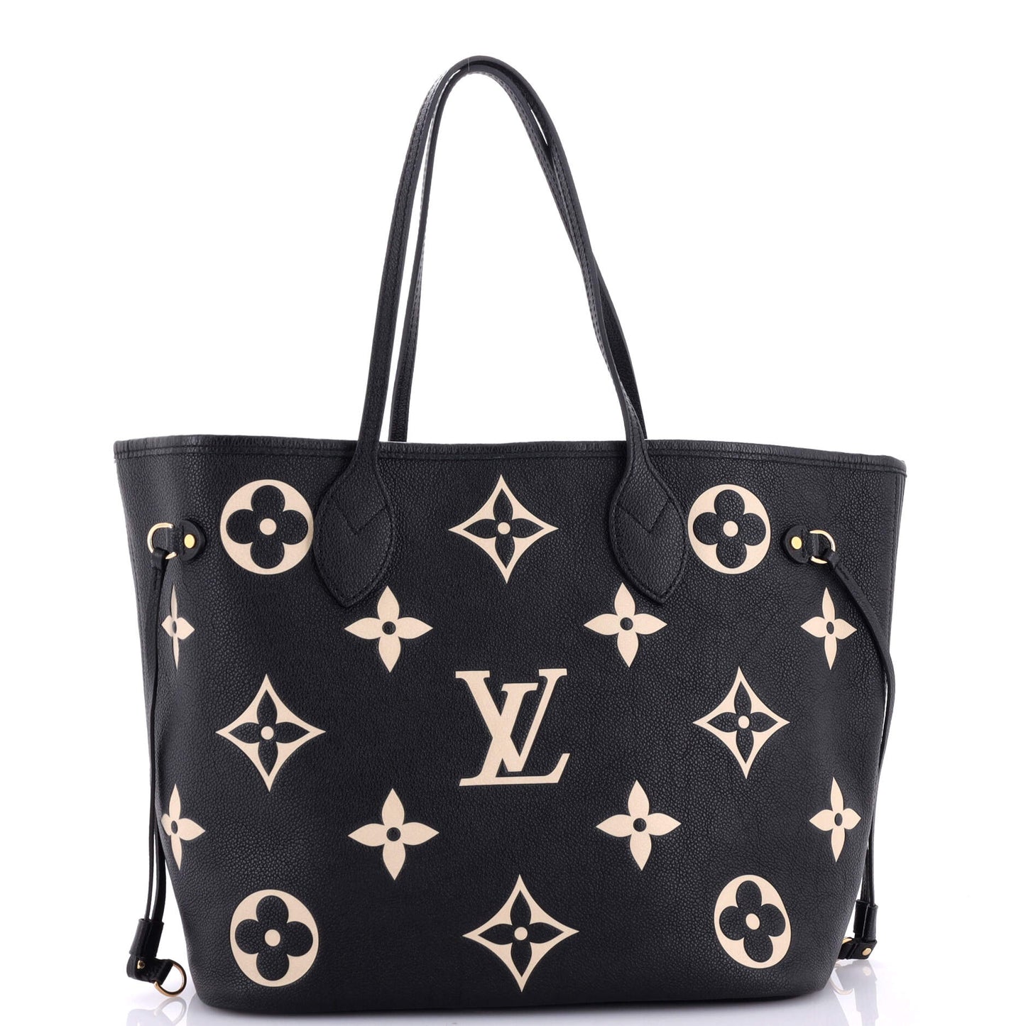 Louis Vuitton Neverfull NM Tote Bicolor Monogram Empreinte Giant MM