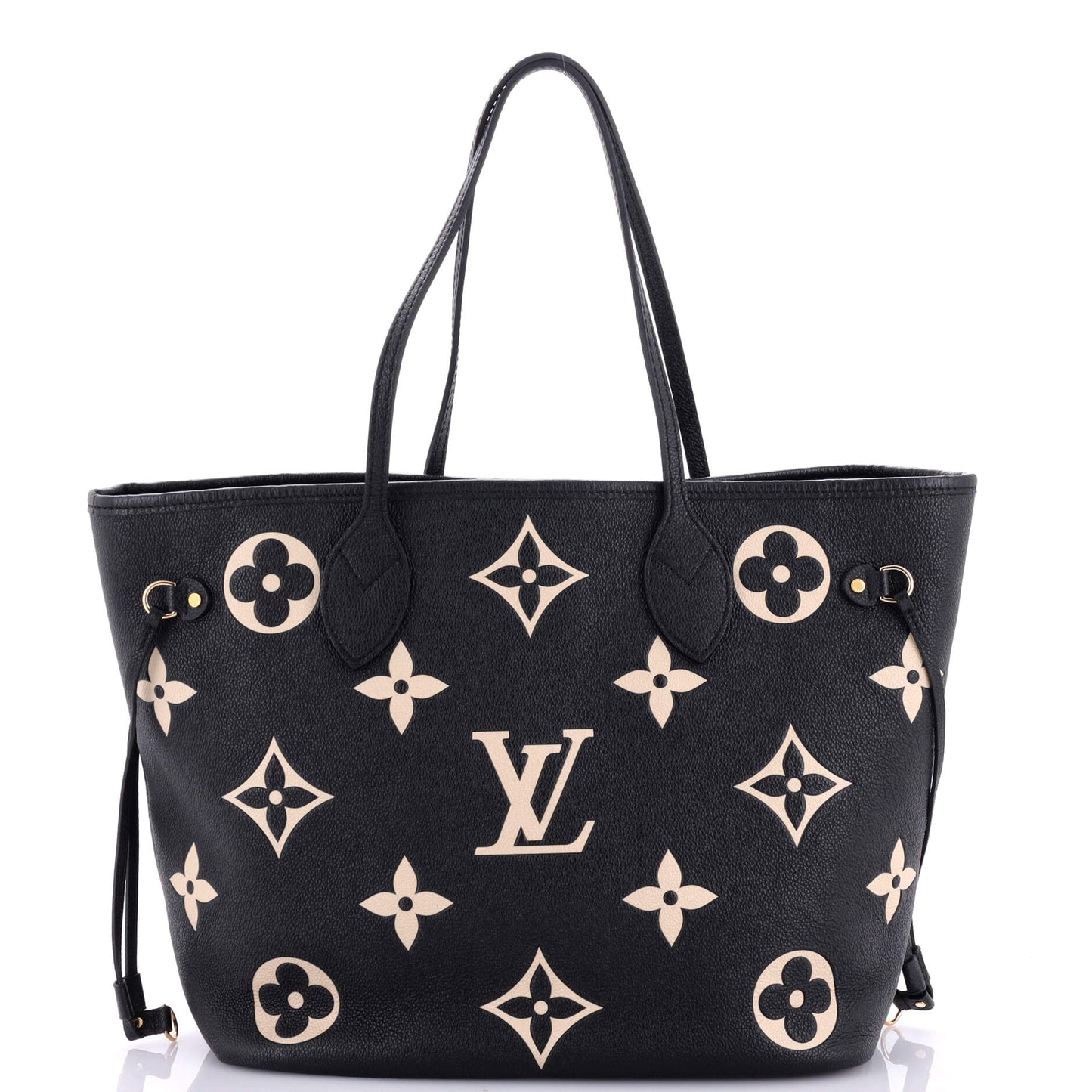 Louis Vuitton Neverfull NM Tote Bicolor Monogram Empreinte Giant MM