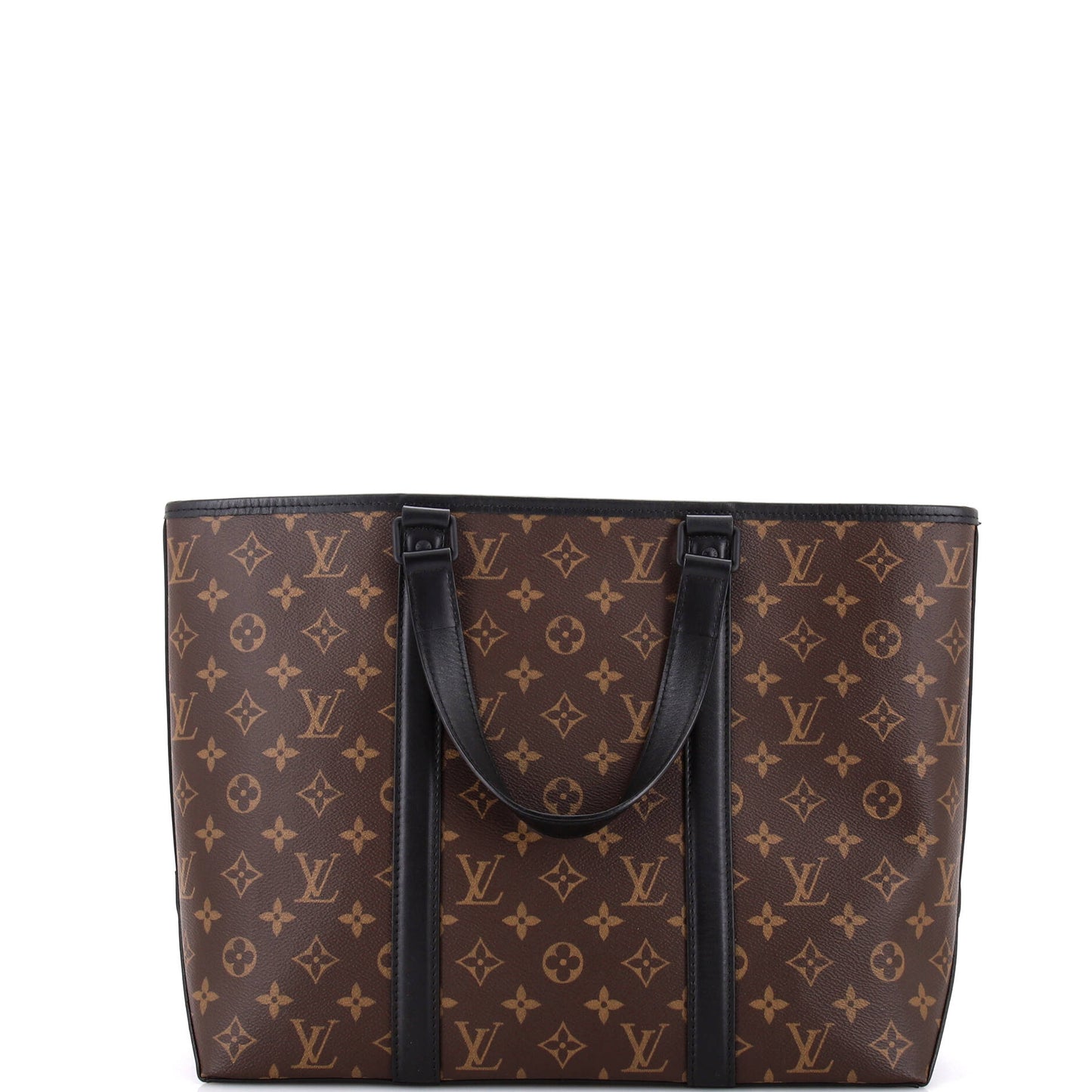 Louis Vuitton Weekend Tote Macassar Monogram Canvas PM