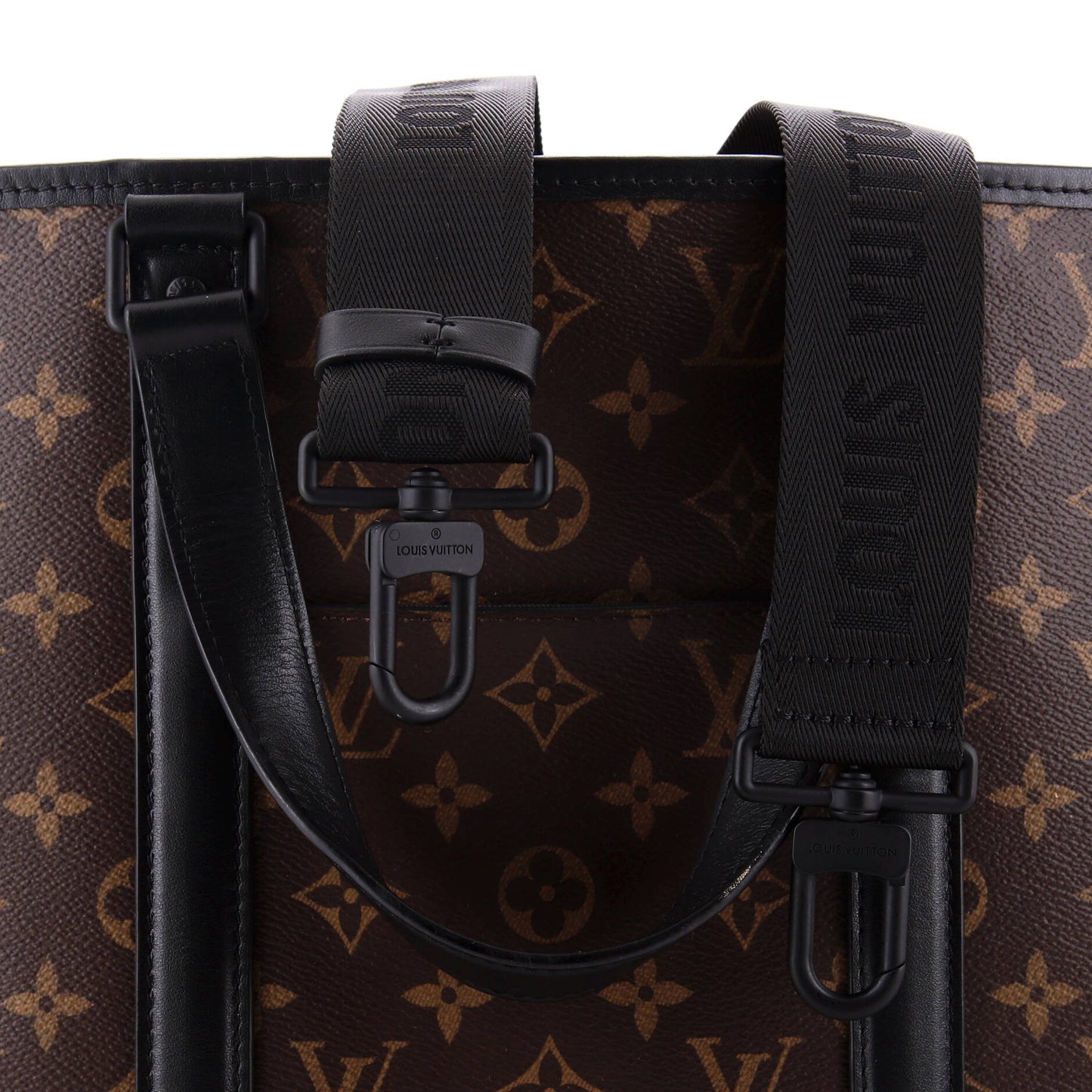Louis Vuitton Weekend Tote Macassar Monogram Canvas PM