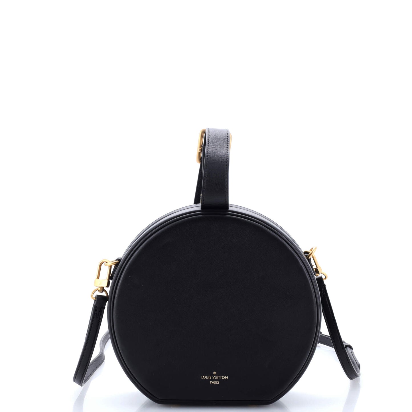Louis Vuitton Petite Boite Chapeau Bag Anachro Bleu Printed Calfskin