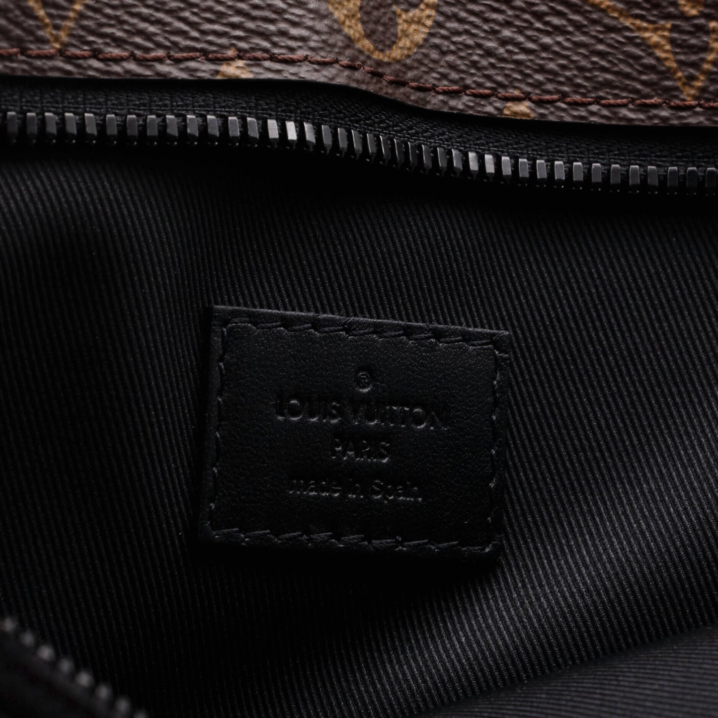 Louis Vuitton Weekend Tote Macassar Monogram Canvas PM