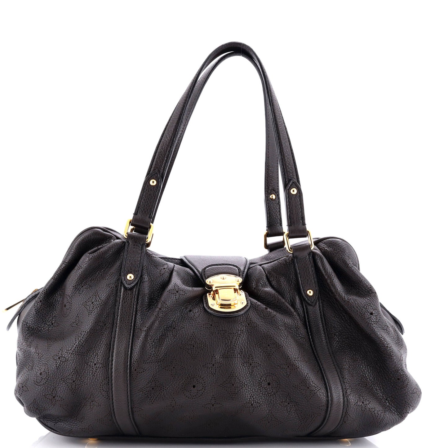 Louis Vuitton Lunar Handbag Mahina Leather GM