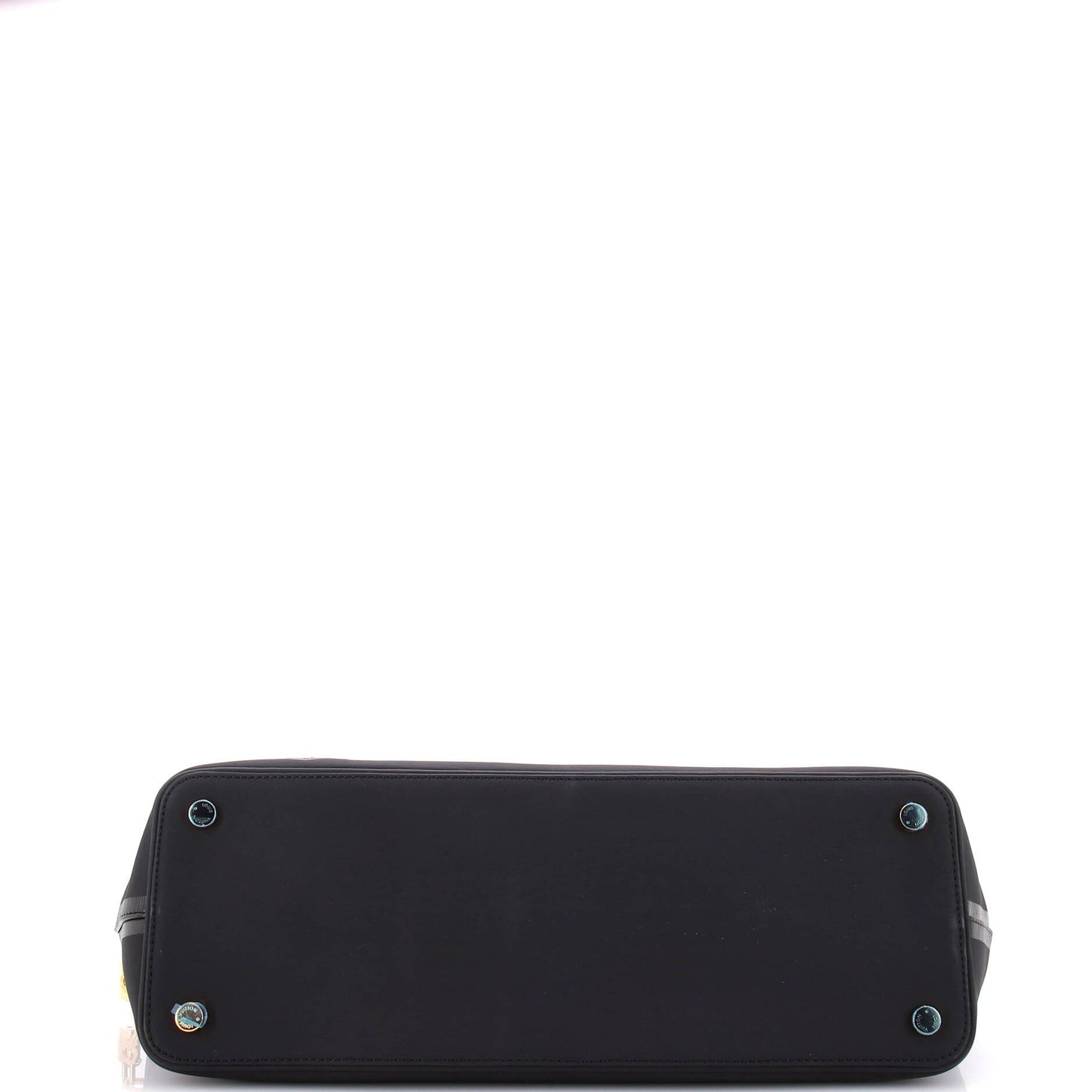 Louis Vuitton Obsession Lockit Handbag Rubberized Calfskin East West