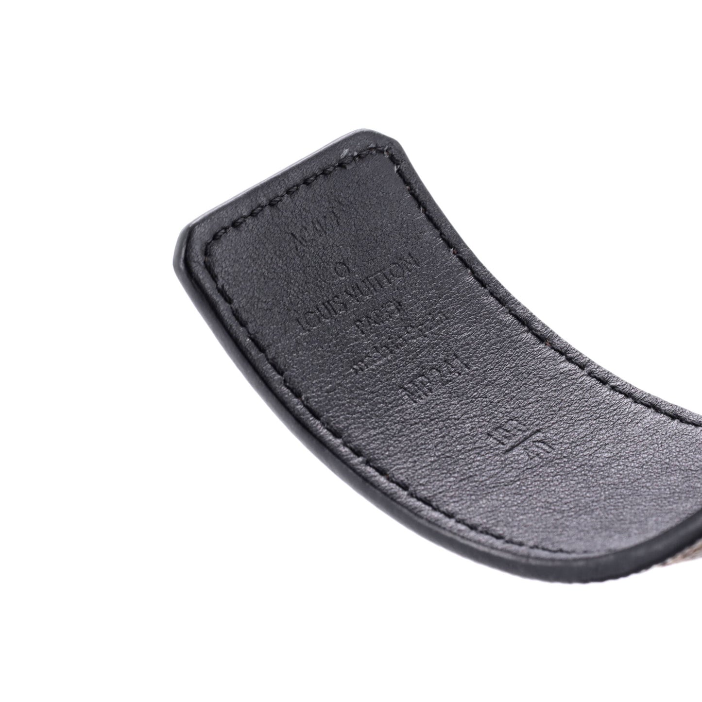 Louis Vuitton LV Shape Reversible Belt Monogram Canvas Medium 100