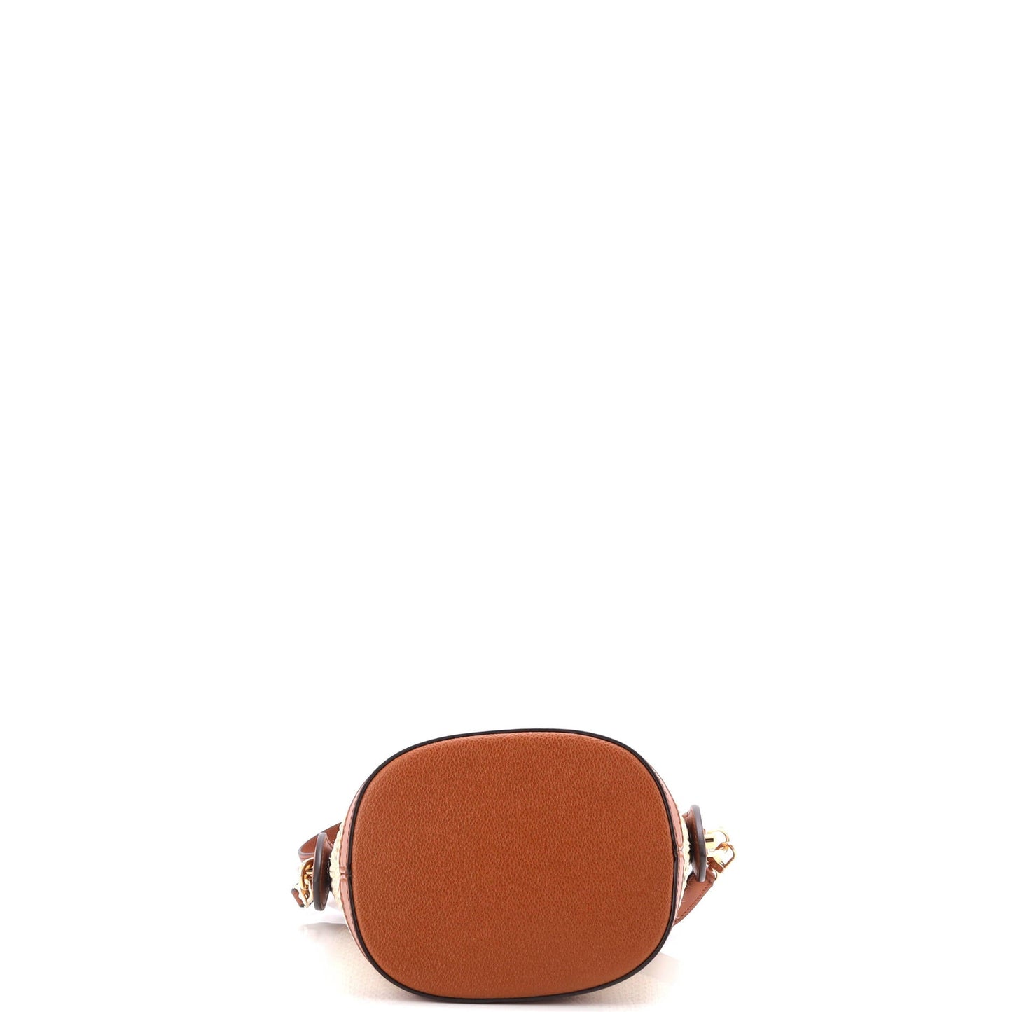 Louis Vuitton Petit Bucket NM Bag Raffia with Leather